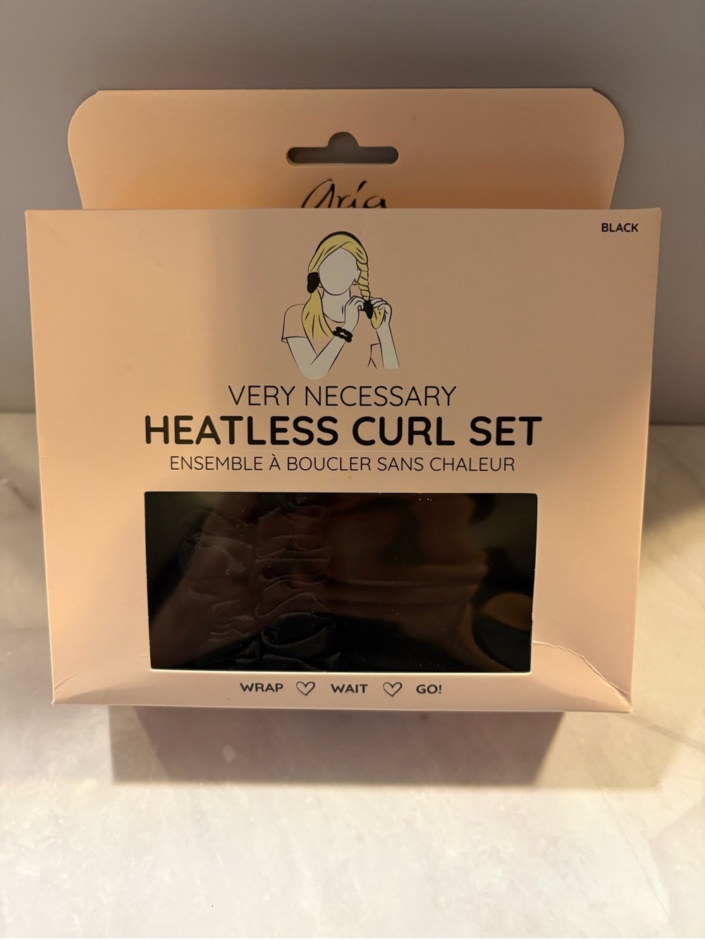 Aria Heatless Curl Set - Black